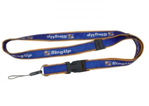China Silk Screen Printing Custom Promotional Lanyards, Id Card Lanyard With Polyester, Nylon, Silicone, Satin factory