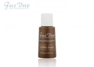 China Coffee Brown Face Deep Micropigments Semi Cream for Microblading and Shading 12 Ml / Bottle factory