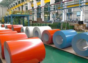 China Orange Roof Sheet Coil Prepainted Galvalume Steel Coil For Roller Shutter Door factory