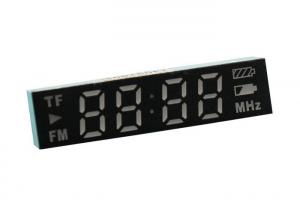 China Customized 4 Digit 7 Segment Display 0.32inch TF / FM Red Color For Radio MP3 Player factory