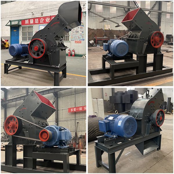 1-5t/H Productivity Double Rotor Hammer Crusher 200kg PC300x200