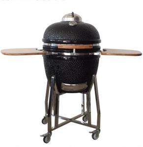 China Garden Outdoor 22 Inch  Ceramic Kamado Charcoal Grill factory