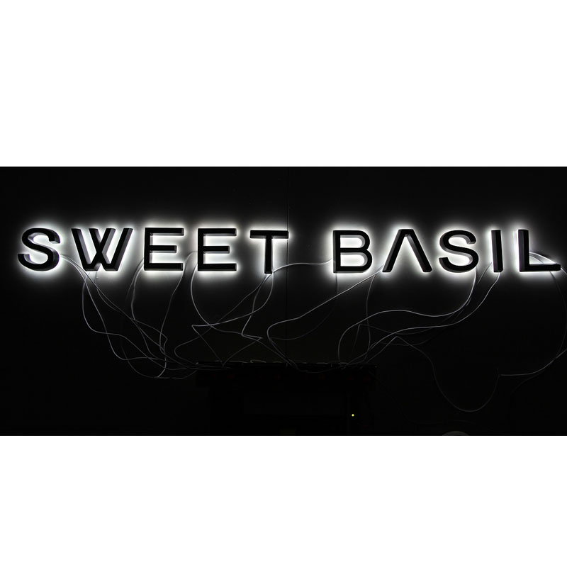 Professional backlit letters automatic printer for 3d channel letter logo signage