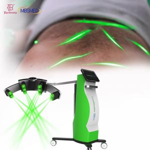 China 10D Cold Laser Therapy Machine Green Diode Light Emerald Laser Liposuction Lypolysis Master Machine factory