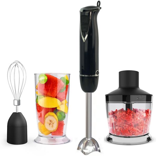 DC Motor Handheld Soup Blender 2 Speeds With Turbo Function