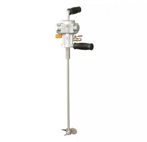 China Stirrer Jacketed Tank Agitator Mixer Stainless Steel Portable Pneumatic Air Paint factory