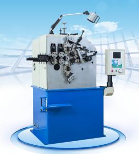China 50 mm CNC Wire Spring Coiling Machine Consisting Of Wire Feeding Axis And Cam Axis factory