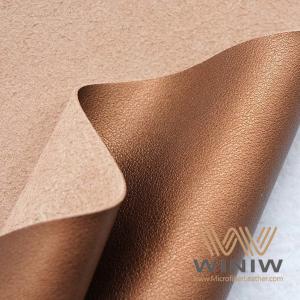 China Luxury And Breathable Synthetic Microfiber Leather for Shoes on sale