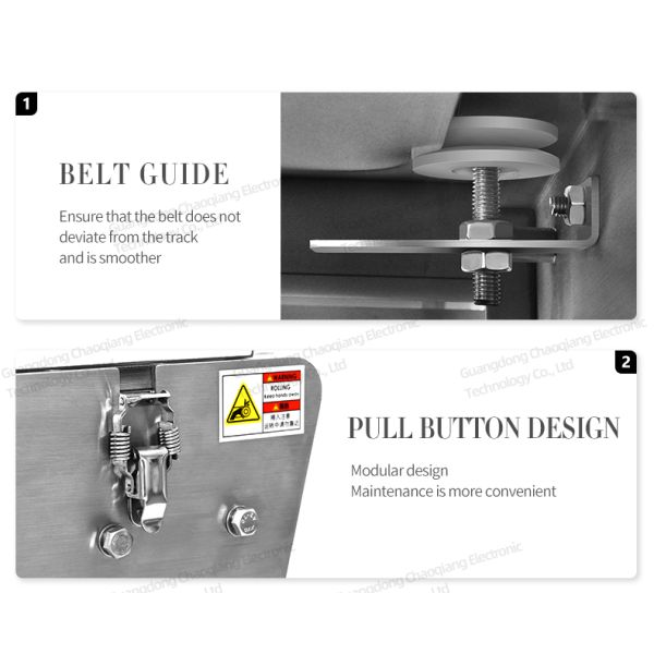 PLC Control Metal Detector Machine