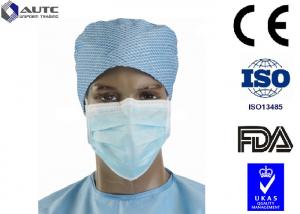 China Full Face Sanitary Designer Surgical Masks , Medical Mouth Cover Silk Like Multi Layers factory