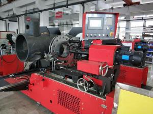 China 380V Saddle Fusion Machine 800mm , Reducing Tee Fitting Fusion Machine factory