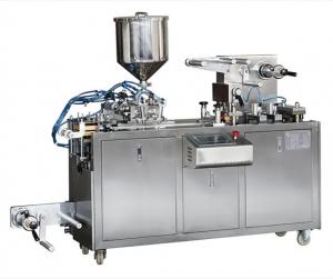China Mini Honey Automatic Blister Packing Machine Butter Jam Chocolate For Olive Oil Cheese factory