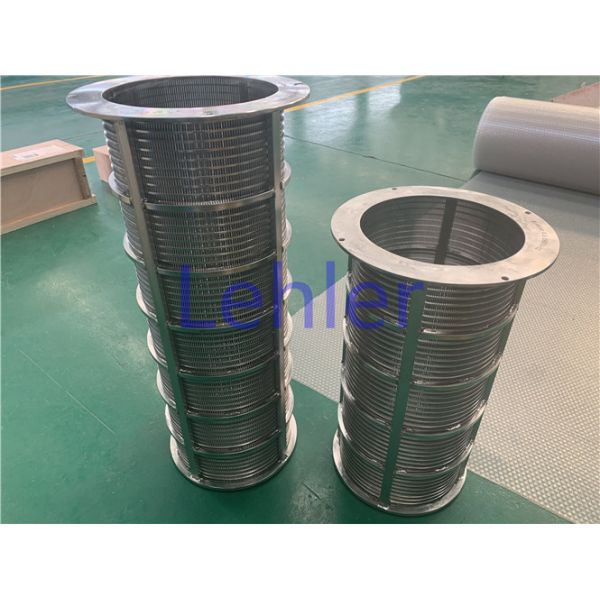 Cow Manure Separator Screw Press Filtration Separator Screens SS316L Material