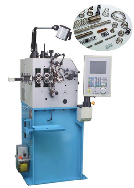 China High Efficiency Cnc Spring Coiling Machine 300 pcs/min with 0.85 kw Cam Axis Servo Motor factory