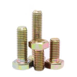 Buy cheap M16 M18 M20 M22 Grade4.8 Color zinc Hex Bolt GB5783 External hexagon bolts Hex from wholesalers