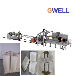 China PLA Plastic Sheet Extrusion Machine PLA Blister Sheet production line Twin Screw Extruder factory