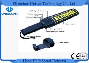 China Security Hand Held Metal Detector Wand / portable metal detector body scanner High Stability on sale
