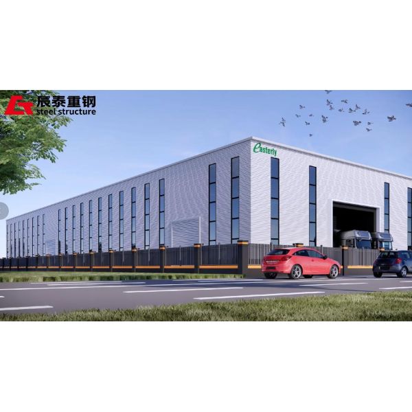 Prefabricated Building Steel Structure Workshop For Industrial Production