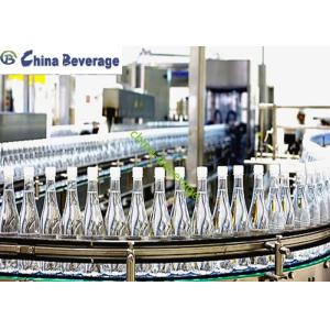 Sticker Bottles Cans Automatic Bottle Labeling Machine , Front Back Two Sides