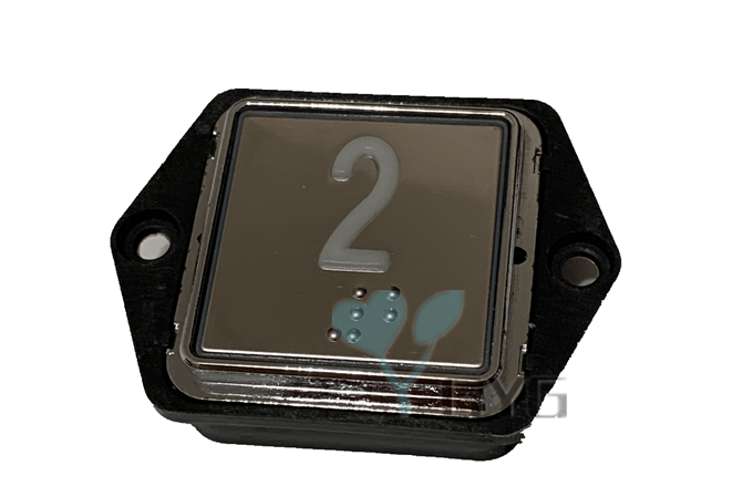 SQUARE S S PUSH ELEVATOR BUTTON LIFT COMPONENT 33.7*33.7mm