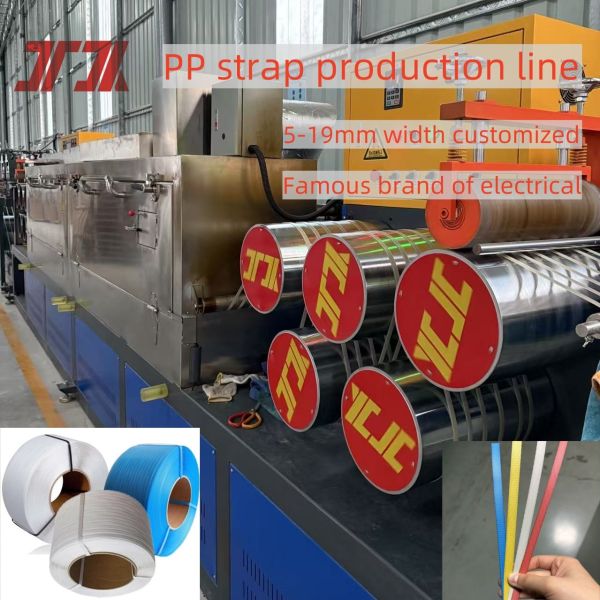 Fully Automatic Winder 5-19mm Customized PP Strap Making Machine Use For Carton