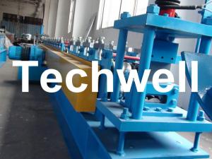 China 0.5 - 1.2mm Thickness Steel Roller Shutter Forming Machine With 5 - 15 m/min Speed factory