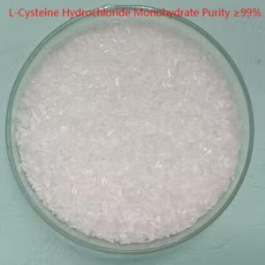 China C3H10ClNO3S API Active Pharmaceutical Ingredie L-Cysteine Hydrochloride Monohydrate Crystalline Powder factory