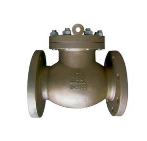 China Gas Pipeline Rubber Lined Swing Check Valve 5 150 Lb factory