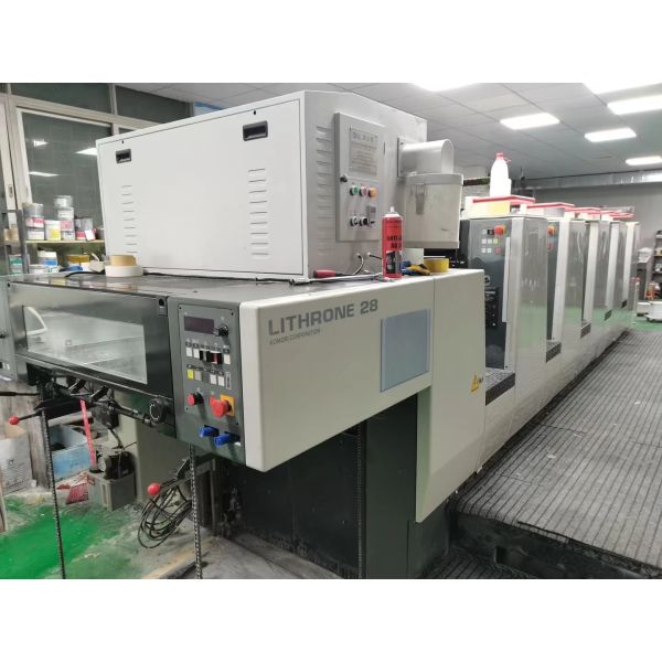 Advertising 380v 2005 LS528 Komori Offset Printing Machine High Configuration Multicolor Spare Parts