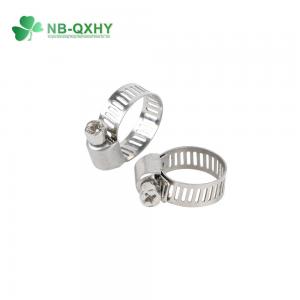 China 304 Stainless Steel Hose Saddle Clamp for German Type Water Pipe/Tube Galvanized factory