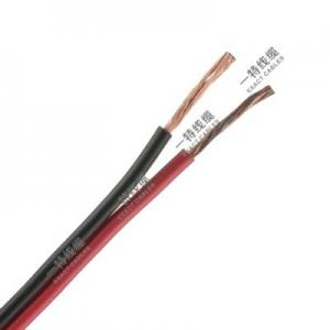 China 2X2.0 Clear Transparent Red/Black BC TC CCA TCCA PVC Insulation Loudspeaker Speaker Cable on sale