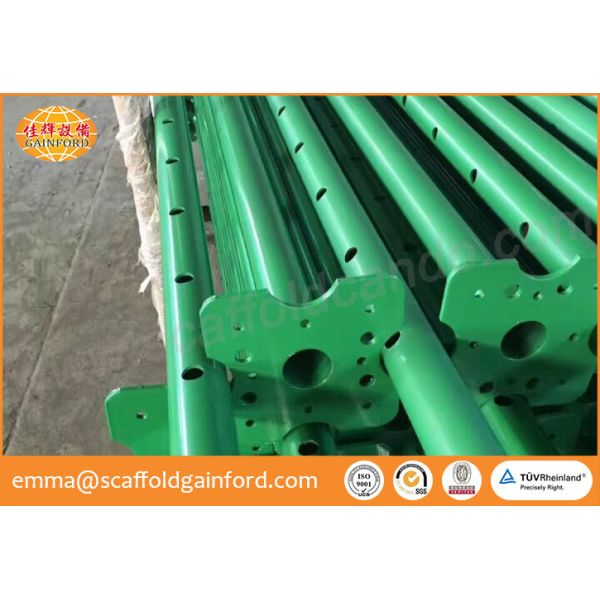 Middle east project use Q235 painted powder coated steel shoring prop for supporting aluminium formwork