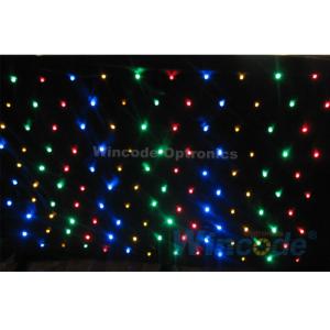 Color Gradual Change Led Mesh Curtain DIY Shape 20W RGB / Single Color 6