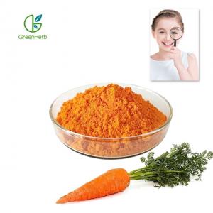 China Hot Sale Natural Pigment Choice Carrot Powder Carrot Extract Beta Carotene Powder factory