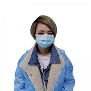 China High BFE / PFE Disposable Non Woven Face Mask Anti Virus factory