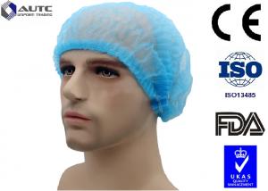 China Anti Dust Operating Room Hats , Surgery Scrub Caps Non Allergic Consumables on sale