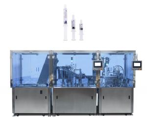 China Automatic Pre Sterilized Glass Filling Machine Vaccine Plugging Prefilled Gel Syringe on sale