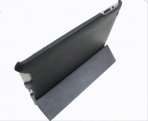 China Leather Smart Cover With Back Case For Ipad 4 factory