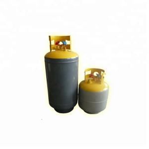 China Gas Refrigerant Recovery Cylinders , R22 R134 Safety Valve Refrigerant Recovery Tank factory