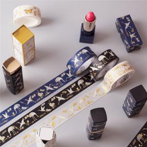 China Writing Printed Washi Japanese paper tape,Special tape for professional gift box packaging.Viscosity strength,non-fading factory