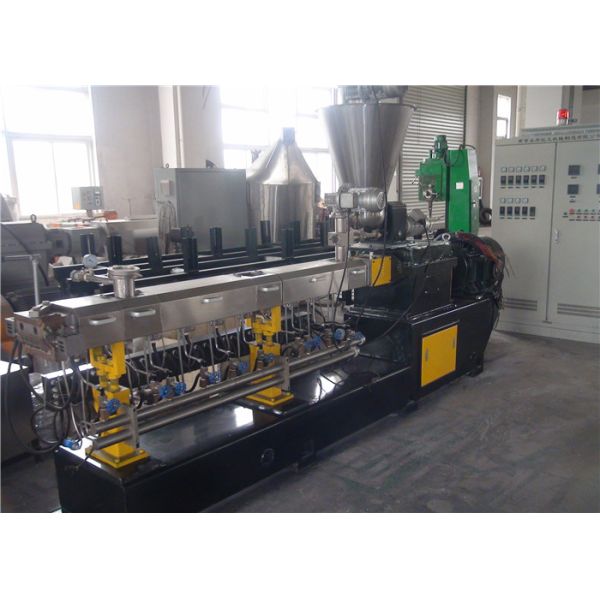 Heavy Duty POM PA ABS Extrusion Machine , Waste Plastic Extruder Equipment 55kw