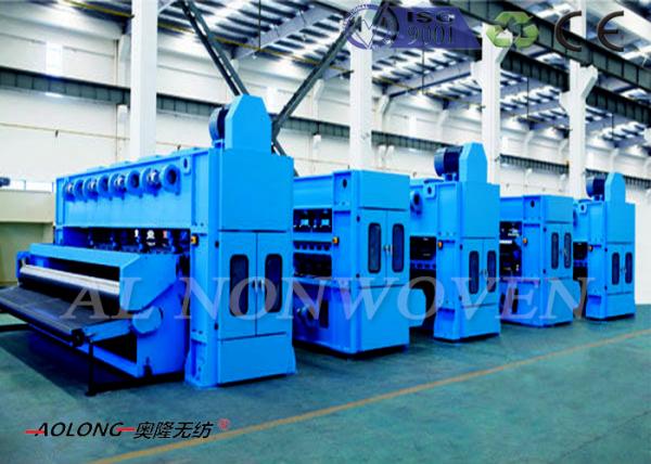 China PET Fiber Non Woven Needle Punching Machine 3800mm For Waddings factory