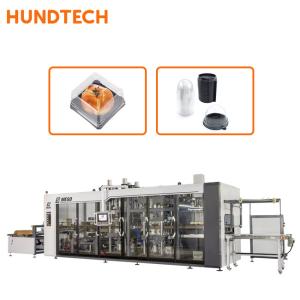 Buy cheap Lightweight Beverage Pressure Thermoforming Machine PET Forming from wholesalers