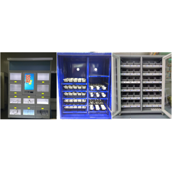 RFID Card Weigh Sensor Industrial Vending Storage Solution For Bulk Hardware Accessories