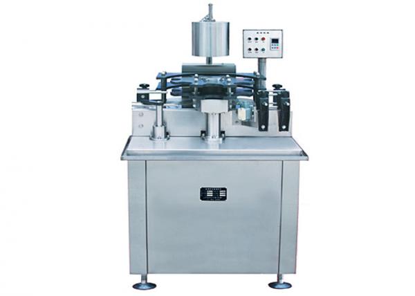 China Polylaminate / PVC Capsules Wine Bottle Capping Machine / Equipment High Efficiency factory