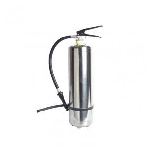 China Polished Stainless Steel Non Magnetic Fire Extinguisher 6L Steel Edition on sale