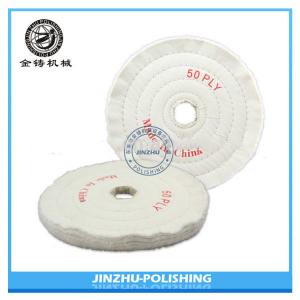 China Pearl Cloth Polishing Wheel , Cloth Buffing Wheel For Stainless Steel Mirror Finishing factory