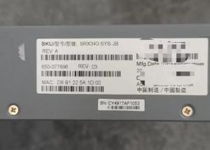 China Stackable Juniper SRX340 Router SRX340-SYS-JB Juniper Products factory