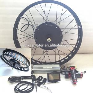 China NEW arrival 26*3.0 3000W Electric Bike Kit factory
