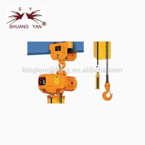 China Hard Electric Chain Hoist , Electric Winch Hoist Hot Forged Structure  Remote Control on sale
